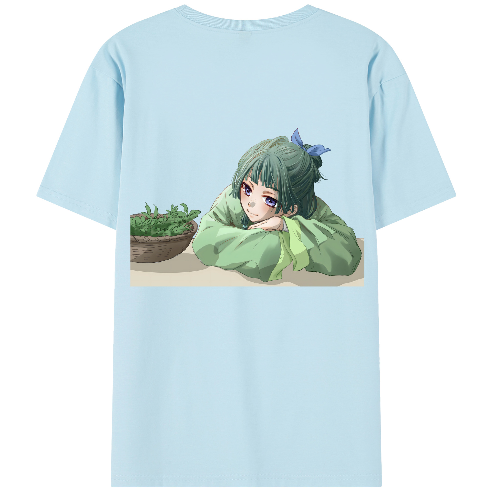 （画像用） 薬屋のひとりごと The Apothecary Diaries 綿100％半袖Tシャツ（背面プリント）